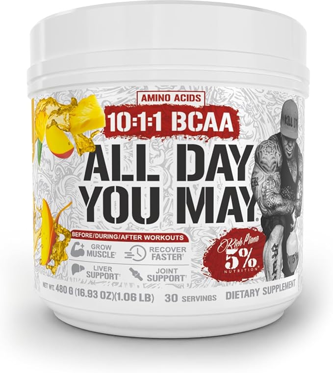 5% Nutrition BCAA 390g