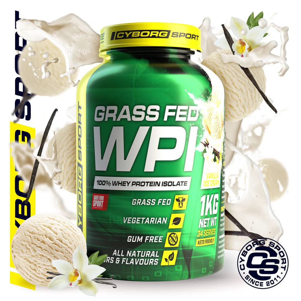 Cyborg Sport Grass Fed Whey Protein Isolate 1 kg