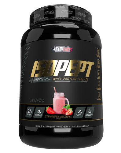 EHP Labs ISOPEPT Hydrolyzed Whey Protein Isolate 775g