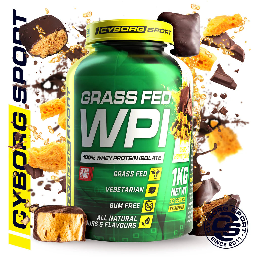 Cyborg Sport Grass Fed Whey Protein Isolate 1 kg