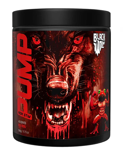 Black Wolf Pump Non-Stim Pre-Workout 560g