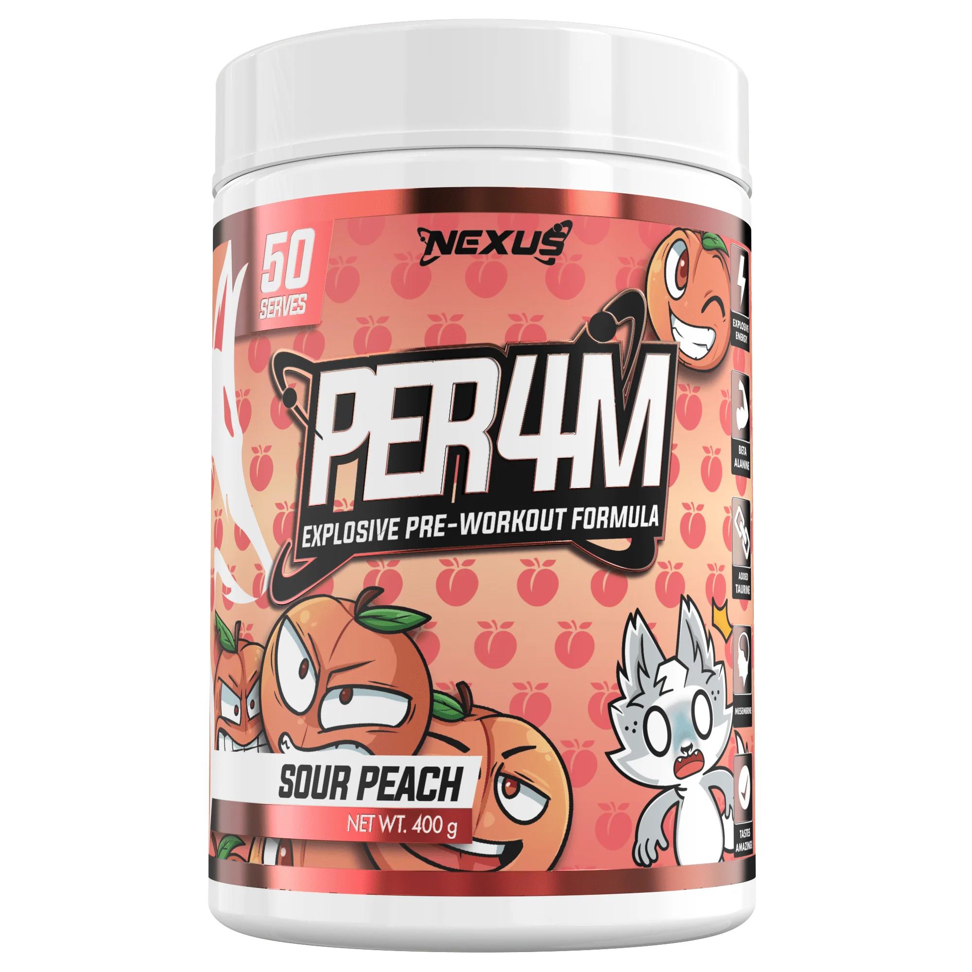 Nexus PER4M Explosive Pre-Workout Formula 400 g