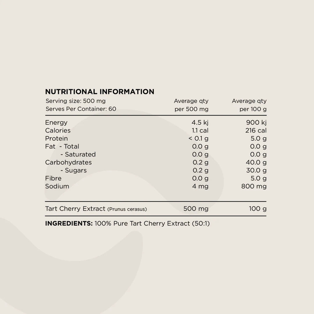 Switch Nutrition Tart Cherry 30g