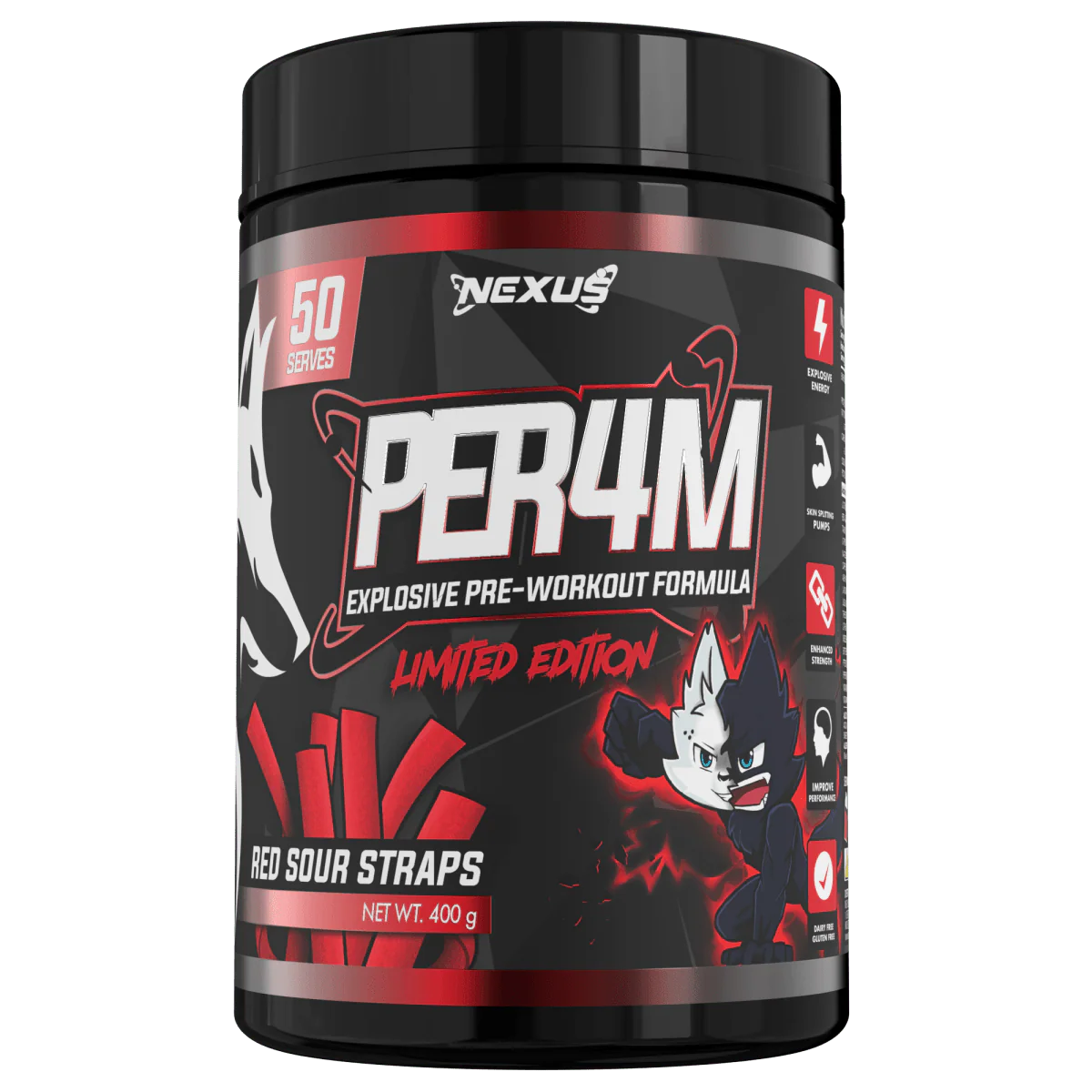 Nexus PER4M Explosive Pre-Workout Formula 400 g