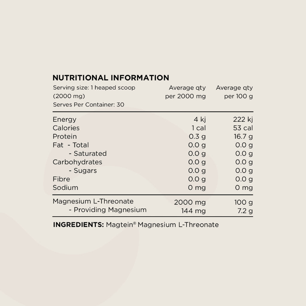Switch Nutrition Mag-3 L-Threonate 60g