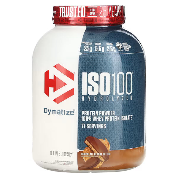 Dymatize ISO100 Hydrolyzed 100% Whey Protein Powder