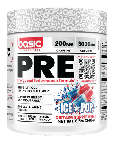 Basic Supplements Pre-Workout 240g
