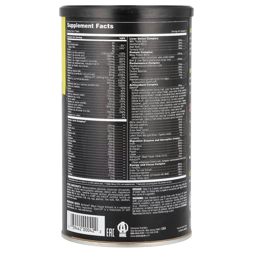 Animal Pak Ultimate Foundation