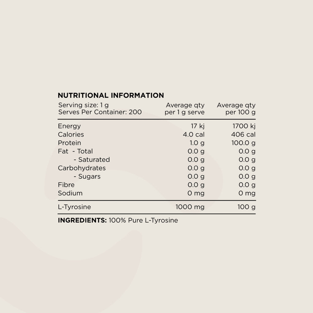 Switch Nutrition Tyrosine 200g