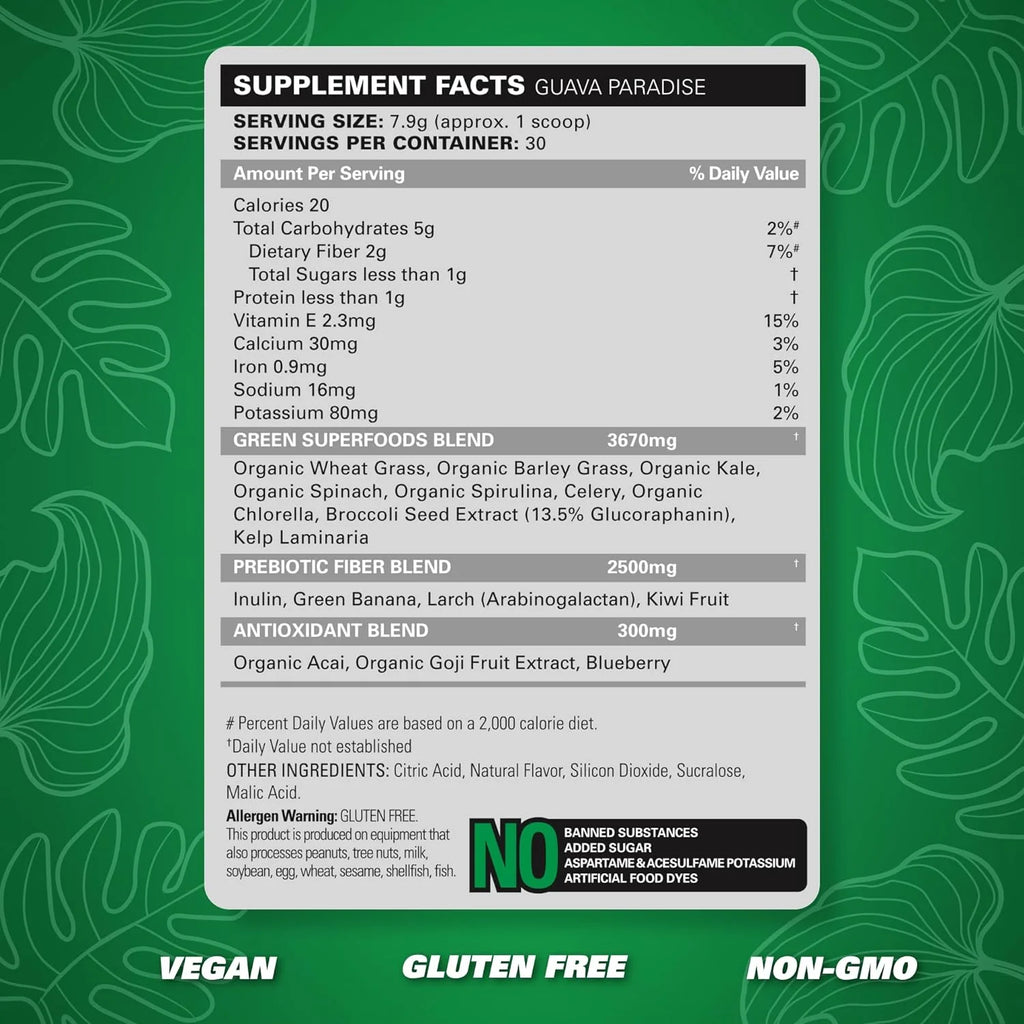EHP Labs OxyGreens Daily Super Greens