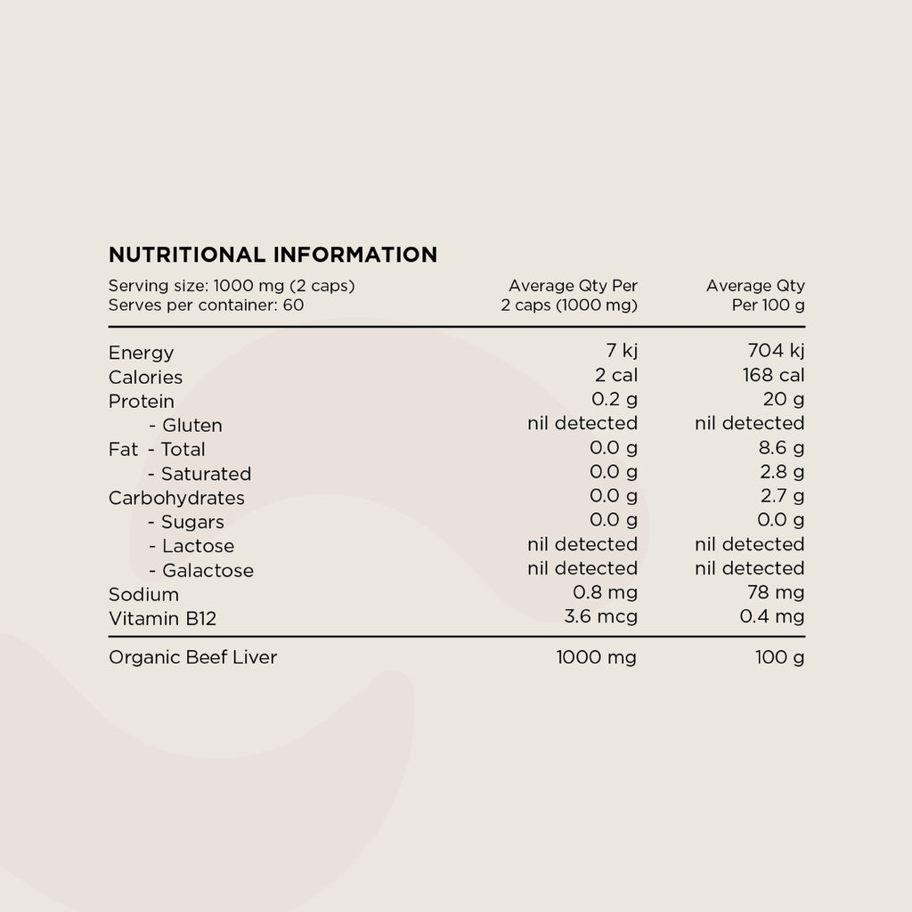 Switch Nutrition Liver 60g